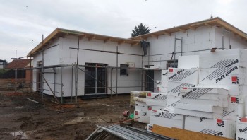 Připrava vzorových domů pro realizaci fasády